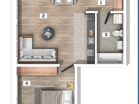 Developer apartments in Becici