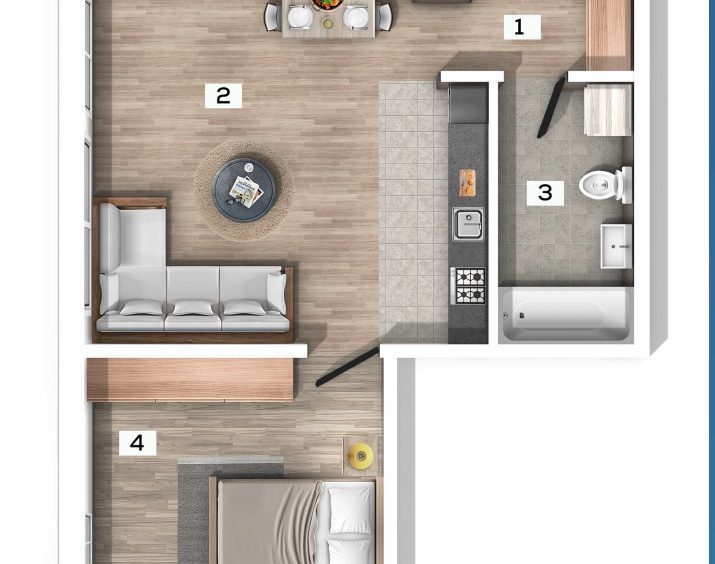 Developer apartments in Becici