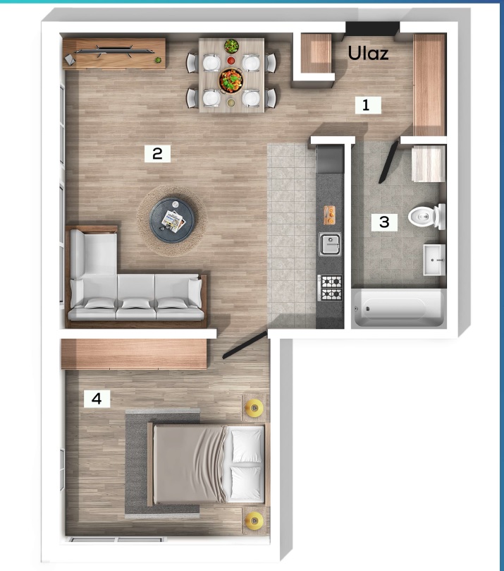 Developer apartments in Becici