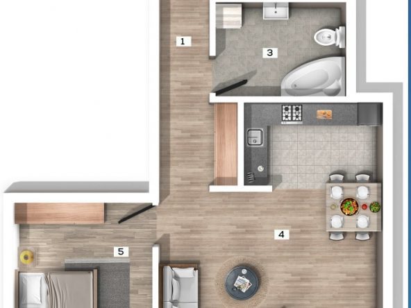 Developer apartments in Becici