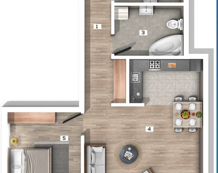 Developer apartments in Becici