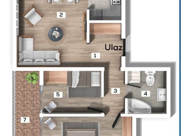 Developer apartments in Becici