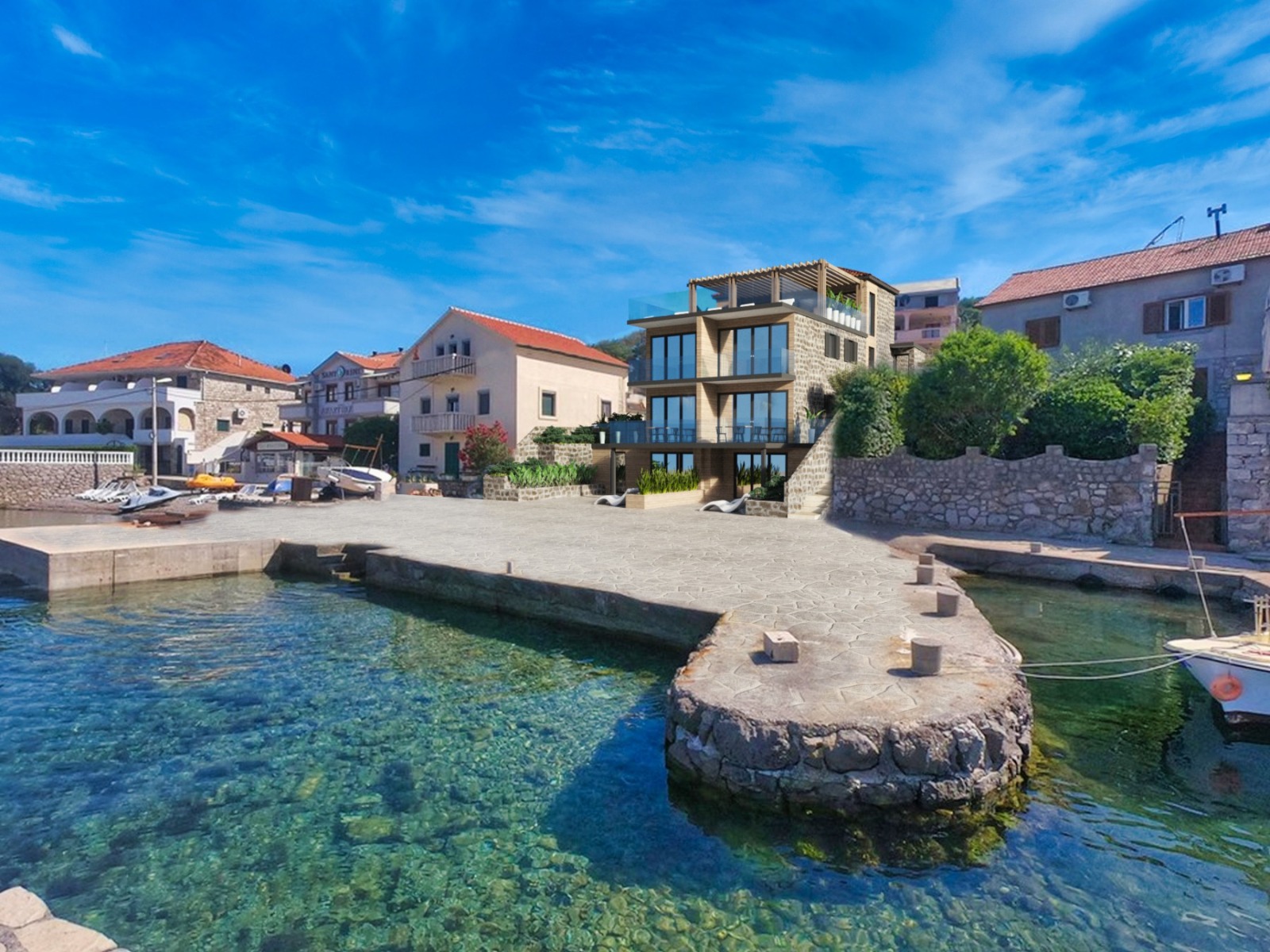 waterfront property in montenegro
