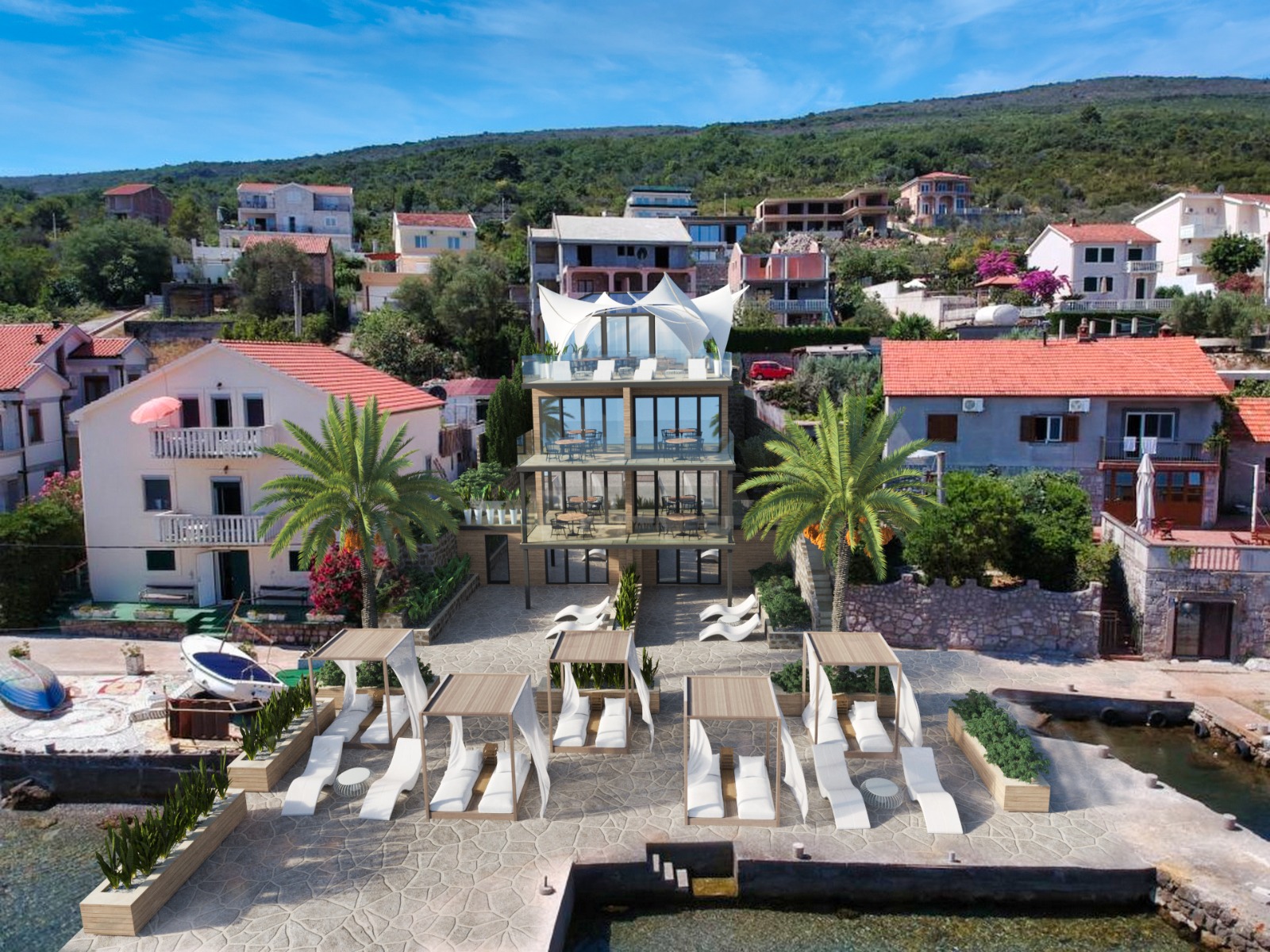 waterfront property in montenegro