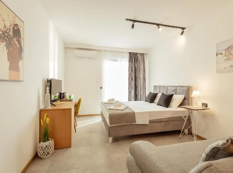 Sale of an operating hotel in the region of Herceg Novi. Magnificent location, first line to the sea, just 50 meters to the equipped beach.