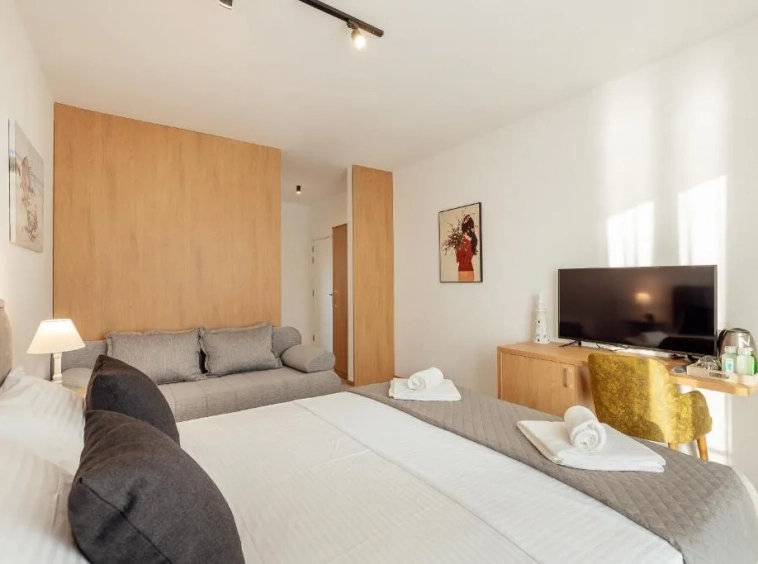 Sale of an operating hotel in the region of Herceg Novi. Magnificent location, first line to the sea, just 50 meters to the equipped beach.