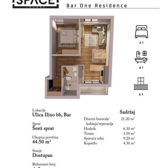 buy apartment bar montenegro